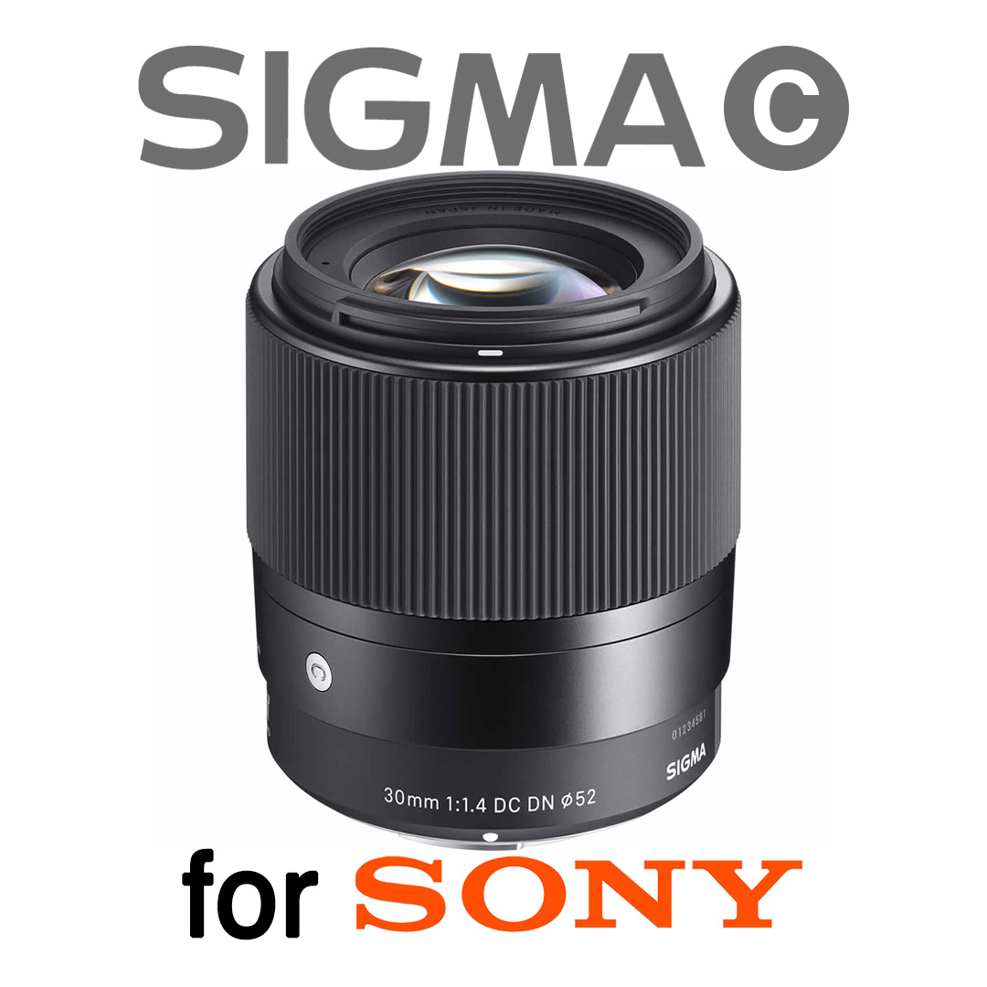 Sigma 30mm f/1.4 DC DN Contemporary Lens for Sony E